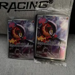 Pokemon Card Charcadet 022 Black Star Promo Phantasmal Flames SEALED 2 PACK - Image 1