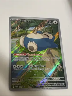 Snorlax 051 Sv: Scarlet & Violet Promo Cards Holo - Image 3