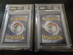 PSA 10 Sequential Umbreon and Espeon EX Prismatic Figure Collection Promo Cards - Image 4