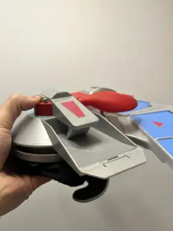 Yu-Gi-Oh! Duel Disk Launcher Gray Blue Red Plastic Card Game Accessory - Image 5