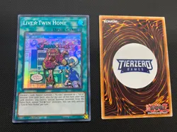 Yugioh Live Twin Home GEIM-EN018 Super Rare 1st Edition Near Mint - Image 1
