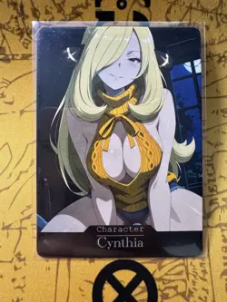 Cynthia Pokemon ACG Goddess Story Waifu Anime Custom Card - Image 1