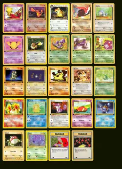 Pokemon Team Rocket 1st edition card set 48 through 82 NM - Image 1