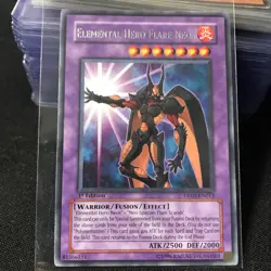 YUGIOH - Elemental Hero Flare Neos - DP03-EN013 - Rare - 1st Edition - NM - Image 1