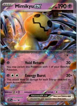 Mimikyu ex SV: Scarlet & Violet Promo Cards 004 NM - Image 1