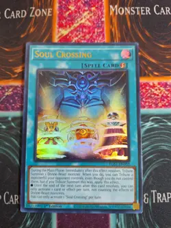 Yu-Gi-Oh! TCG Soul Crossing EGS1-EN002 Ultra Rare 1st Edition NM - Image 1