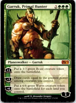 Garruk, Primal Hunter M Magic 2012 (M12) 174 HP - Image 1
