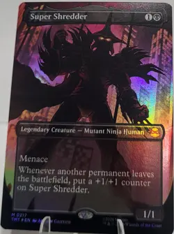 Super Shredder (Borderless) M Teenage Mutant Ninja Turtles 217 NM - Image 1