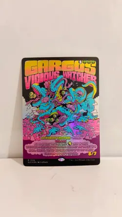 Magic The Gathering - Gargos, Vicious Watcher Core Set 2020 Foil - Image 1