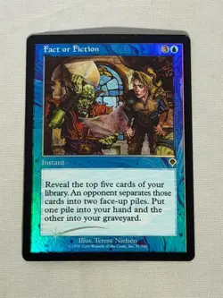 MTG FOIL Fact or Fiction Invasion Magic the Gathering - Image 1