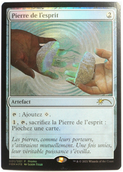 mtg magic mind stone promo FOIL FRENCH vf fr Pierre de l'esprit - Image 1