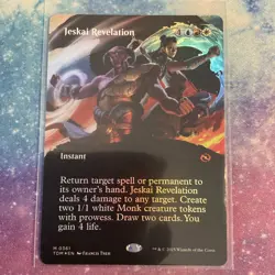 Jeskai Revelation (FOIL) x1 - MTG Tarkir: Dragonstorm TDM #361 - Image 1