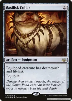 Basilisk Collar [MM3 - 216] - NM [Foil] TCG MTG - Image 1