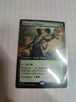 Fanatic Of Rhonas R 0458 Mh3 Wotc Mtg Magic The Gathering Edh Borderless - Image 1