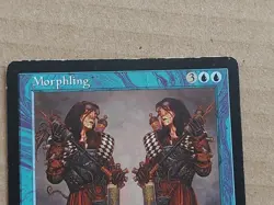 Morphling, Urza's Saga, Blue Rare SIGNED MTG - Image 3