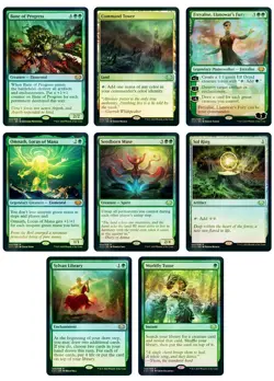 MTG Commander Collection: Green Premium Foil Edition Factory Sealed - Image 2