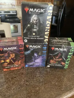 Magic the Gathering Challenger Deck 2022 - Mono White Aggro* +3 see description 195166138817 - Image 1