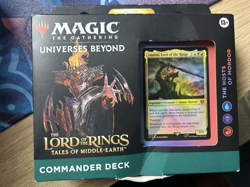 Magic The Gathering Hosts of Mordor Deck Commander Lord of the Rings damaged box - Image 1