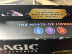 Magic The Gathering Hosts of Mordor Deck Commander Lord of the Rings damaged box - Image 5