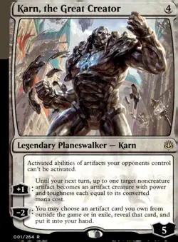 War of the Spark #1 Karn, the Great Creator - Image 1