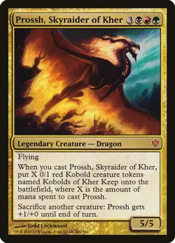 MTG Prossh, Skyraider of Kher ** Commander 2013 ** English (MP) - Image 1