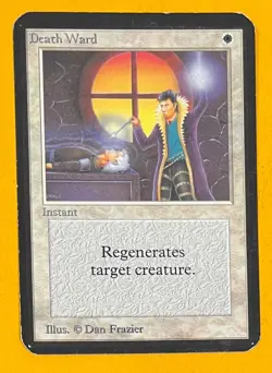 MTG DEATH WARD Alpha (OldManMTG 008-246) - Image 1