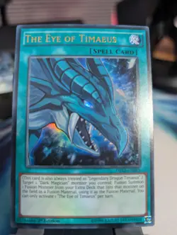 YuGiOh! The Eye of Timaeus DRL3-EN045 Ultra Rare 1st Ed - Image 1