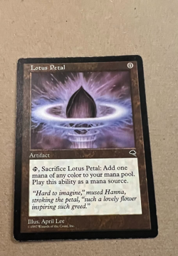 Lotus Petal - Tempest - MTG - Magic the Gathering - Image 1