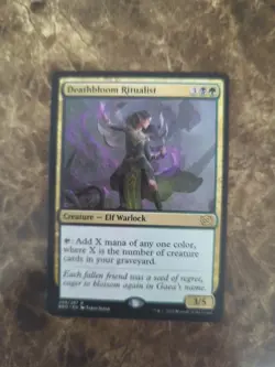 NM Deathbloom Ritualist, MTG, The Brothers' War, Magic the Gathering, 208 - Image 1