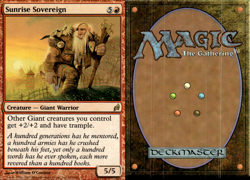 Magic the Gathering -MTG- Sunrise Sovereign - Image 1