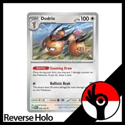Pokemon TCG: Scarlet & Violet 151 - Reverse Holo - 085/165 - Dodrio - Image 1