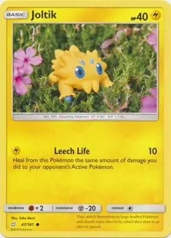 Joltik - 47/181 - Common - Team Up #47/181 Pokemon TCG - Image 1