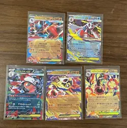 Pokemon Mega Dream m2a Mega Ex Lot Set Of 5 Lucario Froslass Hawlucha Eelektross - Image 1