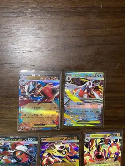 Pokemon Mega Dream m2a Mega Ex Lot Set Of 5 Lucario Froslass Hawlucha Eelektross - Image 4