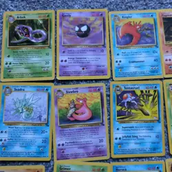 26 different base Pokemon and trainer cards, Fossil collection released 1999 - Image 2