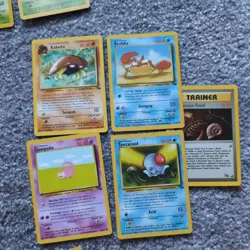 26 different base Pokemon and trainer cards, Fossil collection released 1999 - Image 5