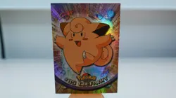 Pokemon #35 Clefairy Foil Holo Topps Chrome 2000 Animation Series 1 READ DESC - Image 1