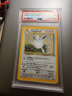 Pokemon TCG Wigglytuff Jungle 16/64 Unlimited Holo Rare - Image 1