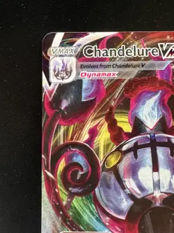 Pokemon NM Holo Chandelure VMAX 040/264 Ultra Rare SWSH08: Fusion Strike - Image 2