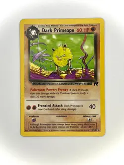 Pokemon TCG - Dark Primeape 43/82 - Team Rocket - Image 1