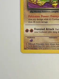 Pokemon TCG - Dark Primeape 43/82 - Team Rocket - Image 4