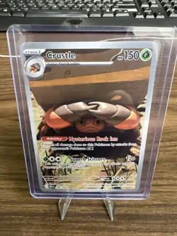 Pokemon TCG Crustle 186/182 Destined Rivals Illustration - Image 1