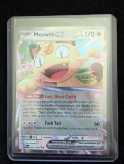 Pokemon TCG Meowth EX 062/088 Perfect Order NM Pre release - Image 1