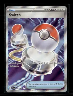 Pokemon 2025 Scarlet & Violet Phantasmal Flames Switch UR #123/94 - Image 1