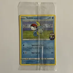 Sobble On The Ball 005/005 Pokemon Tcg Futsal Stamped UK Promo New & Sealed! - Image 1