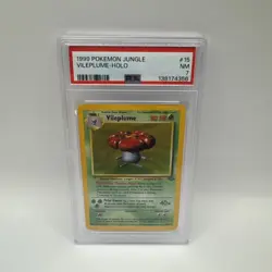1999 POKEMON JUNGLE #15 VILEPLUME HOLO WOTC PSA 7 - Image 1