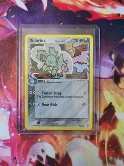 Pokemon Nidorina 34/101 Reverse Holo Delta Species EX Dragon Frontiers - Image 1