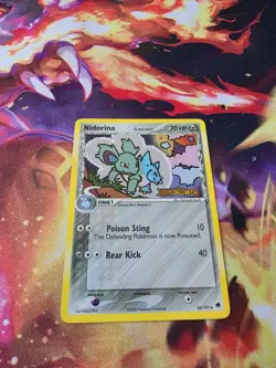 Pokemon Nidorina 34/101 Reverse Holo Delta Species EX Dragon Frontiers - Image 3