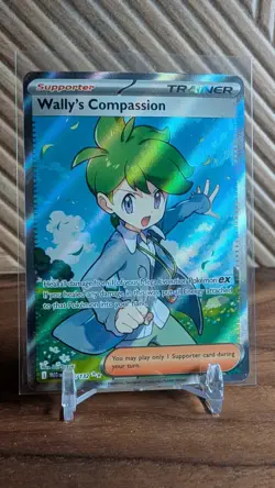 Wally's Compassion 176/132 - ME: Mega Evolution - Full Art Ultra Rare - NM - Image 1