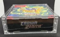 Crown Zenith Booster Bundle New/Sealed in ACRYLIC CASE Pokemon TCG 1 day ship - Image 3